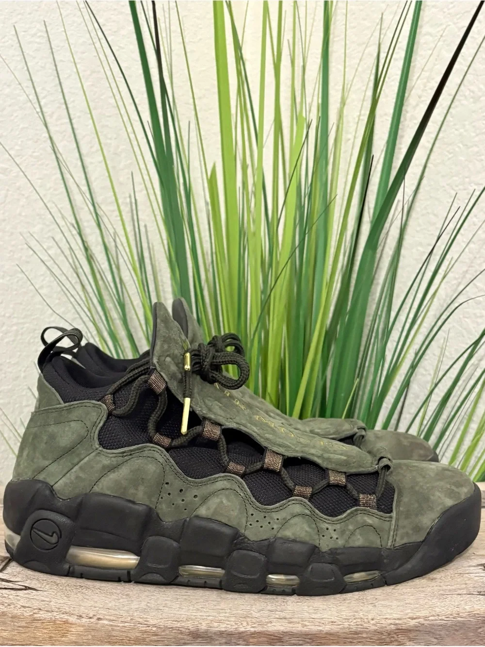 Nike Air More Money QS Dollar Sneakers
